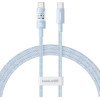 Baseus - Data Cable Gem - Type-C To Type-C, Super Fast Charging 100W, 2m - Galaxy Blue - (P10373000311-01)