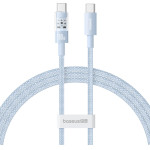 Baseus - Data Cable Gem - Type-C To Type-C, Super Fast Charging 100W, 2m - Galaxy Blue - (P10373000311-01)