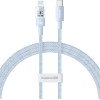 Baseus - Data Cable Gem - USB-C To Lightning, Fast Charging 20W, 2m - Galaxy Blue - (P10373001311-01)