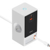 Baseus - Extension Cord Powercombo - USB, 2xType-C, Shuko, 65W - White - (PSLR000602)