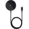 Baseus - Magnetic Wireless Charger Simple Mini4 Air - Fast Charging, Cable Type-C, Qi2, 15W - Cluster Black - (P10278200111-00)