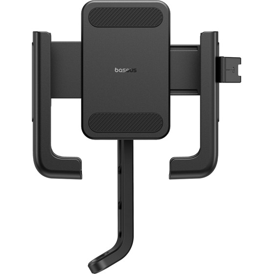 Baseus - Motorcycle Holder Gotrip (C40572301111-01) - 360�, Anti-Shake, With Screw Lock, Stable, 5.7 - 7.2'' - Cluster Black
