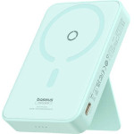 Baseus - Power Bank Magpro Magnetic PPCXZ05 - USB-C, 5000mAh, 20W, MagSafe, Cable Type-C, 3A, 30cm - Mint - (P10064101333-00)