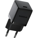 Baseus - Wall Charger Palm - Fast Charger, Type-C, Pd 20W, 5V/3A - Cluster Black - (P10111602113-00)