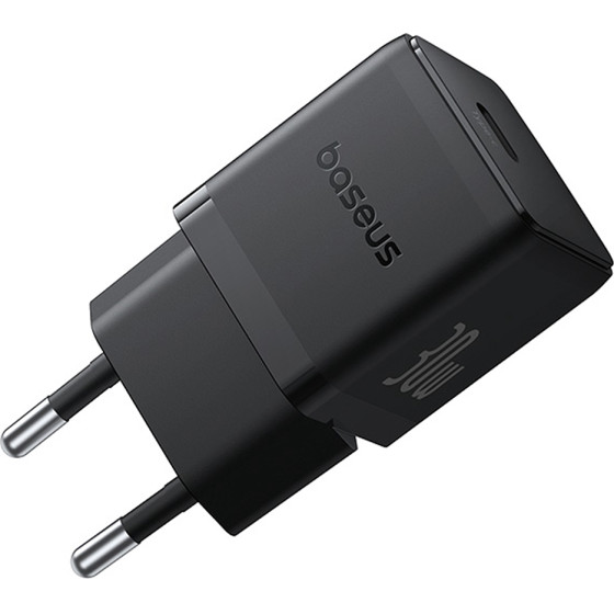 Baseus - Wall Charger Palm - Fast Charger, Type-C, Pd 30W, 5V/3A - Cluster Black - (P10111605113-00)