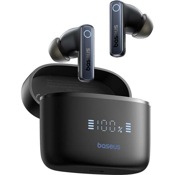 Baseus - Wireless Earbuds Bowie 30 - Bluetooth, True Wireless - Cosmic Black - (A00073100126-00)