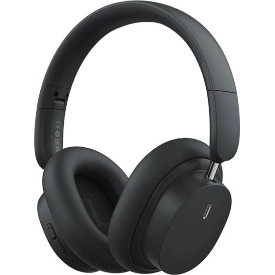 Baseus - Wireless Headphones Bowie D05 - Bluetooth 5.2, Enc Noise Cancelling For Hd Calls - Black - (A00024601113-00)