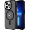 BMW - Hardcase Iml Signature Magsafe - Iphone 15 Pro - Black - (BMHMP15LDSLK)