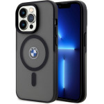 BMW - Hardcase Iml Signature Magsafe - Iphone 15 Pro - Black - (BMHMP15LDSLK)