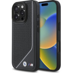 BMW - Hardcase M Perforated Twisted Line Magsafe - Iphone 16 Pro - Black - (BMHMP16L23PUCPK)