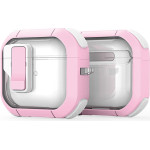 Dux Ducis - Pecn Series Case - Apple Airpods 4 - Pink / White