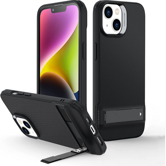 ESR - Air Shield Boost Kickstand - Iphone 14 Plus - Translucent Black