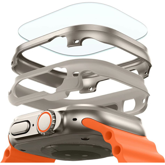 ESR - Armorite Protection Set - Apple Watch Ultra / Ultra 2 - Titanium