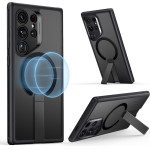 ESR - Boost Flickstand Halolock - Samsung Galaxy S24 Ultra - Frosted Black