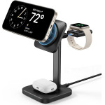ESR - Charging Station 3in1 Halolock - For Iphone MagSafe, Airpods Pro And Apple Watch, With Detachable Watch Charger - Black