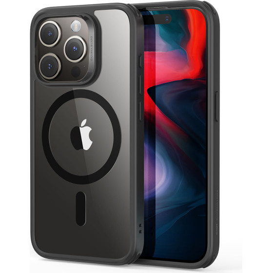 ESR - Classic Hybrid Halolock - Iphone 15 Pro Max - Clear Dark Blue