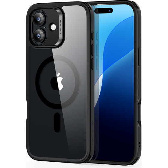 ESR - Classic Hybrid Halolock - Iphone 16 - Clear Black
