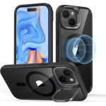 ESR - Classic Hybrid Halolock Kickstand - Iphone 15 Plus - Clear Black
