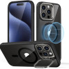 ESR - Classic Hybrid Halolock Kickstand - Iphone 15 Pro Max - Clear Black