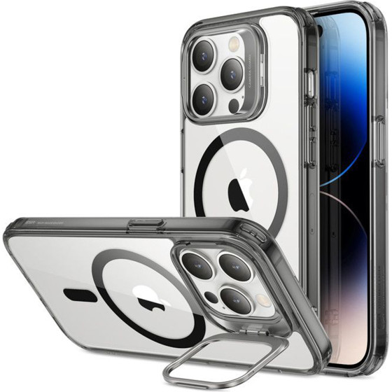 ESR - Classic Kickstand Halolock - Iphone 14 Pro Max - Clear Black
