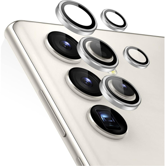 ESR - Lens Protector Tempered Glass - Samsung Galaxy S24 Ultra - Silver