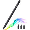 ESR - Stylus Pen (6C00107) - For iPad, Magnetic Attachment, Bluetooth, Type-C, Palm Rejection, Tilt Sensitivity - Black