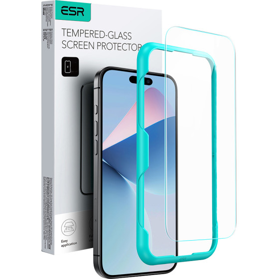 ESR - Tempered Glass - Iphone 16 - Clear