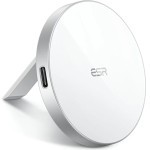 ESR - Wireless Charger Halolock - Magsafe Compatible, With Kickstand - White