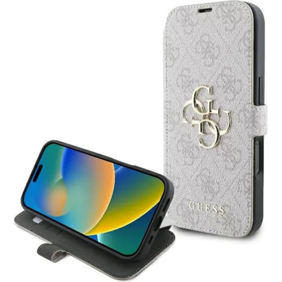 Guess - Book 4G - Iphone 16 Pro Max - Pink - (GUBKP16X4GMGPI)