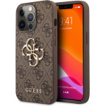 Guess - Hardcase 4G Big Metal Logo - Iphone 13 Pro - Brown - (GUHCP13L4GMGBR)