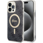 Guess - Iml 4G Magsafe - Iphone 15 Pro Max - Black - (GUHMP15XH4STK)