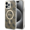 Guess - Iml 4G Magsafe - Iphone 15 Pro Max - Brown - (GUHMP15XH4STW)