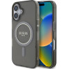 Guess - Iml Glitter Circle Magsafe - Iphone 16 Plus - Black - (GUHMP16MHFGEREK)