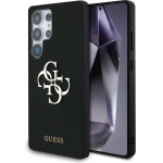 Guess - Silicone 4G Big Metal Logo - Samsung Galaxy S25 Ultra - Black - (GUHCS25LS4SMDK)