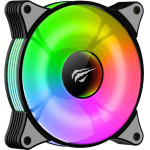 Havit - Cooler Fan (F2095) - For PC, 600~1800RPM, 38dB, 1.44W, Led Lights - Black
