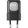 Havit - Wall Charger (UC220 EU) - USB, Type-C, GaN, 20W - Black / Gray