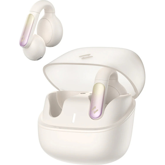 Havit - Wireless Earbuds (TW980) - For Sport, Open-Ear Clip, With Microphone, Bluetooth 5.3, TWS, USB-C, 400mAh - Beige - (TW980;BEIGE)