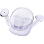 Havit - Wireless Earbuds Modern Buds (TW974) - For Gaming, Microphone, Bluetooth 5.3, TWS, ENC, USB-C, 400mAh - Purple - (TW974;PURPLE)