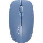 Havit - Wireless Mouse (MS53WB) - 2.4GHz, 1600 DPI, Aa Battery, ABS, Pc - Blue