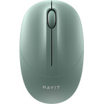 Havit - Wireless Mouse (MS54GT) - 2.4GHz, 1600 DPI, ABS, PC, Aa Battery - Green