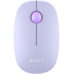 Havit - Wireless Mouse (MS57GT) - 2.4GHz, 1600 DPI, ABS, PC, Aa Battery - Purple