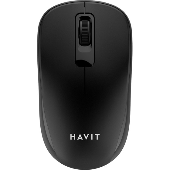 Havit - Wireless Mouse (MS626GT) - 2.4GHz, 1200 DPI, ABS, PC, Aa Battery - Black