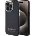 Karl Lagerfeld - Hardcase Leather Hotel - Iphone 15 Pro Max - Rsg - (KLHCP15XPGWCMKHK)