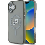 Karl Lagerfeld - Iml Magsafe - Iphone 16 Plus - Metal Karl&Choupette Head - (KLHMP16MHLSKCK)