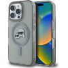 Karl Lagerfeld - Iml Magsafe - Iphone 16 Pro Max - Metal Karl&Choupette Head - (KLHMP16XHLSKCK)