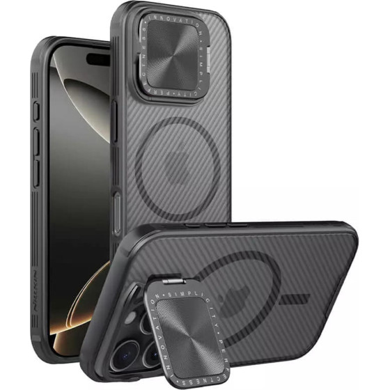 Nillkin - Camshield Prop Magnetic - Iphone 16 Pro - Transparent Black