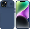 Nillkin - Camshield Silky Magsafe Silicone - Iphone 15 Plus - Midnight Blue