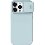 Nillkin - Camshield Silky Magsafe Silicone - Iphone 15 Pro - Haze Blue