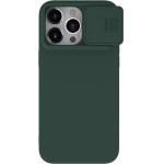 Nillkin - Camshield Silky Magsafe Silicone - Iphone 15 Pro Max - Foggy Green