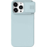 Nillkin - Camshield Silky Magsafe Silicone - Iphone 15 Pro Max - Haze Blue